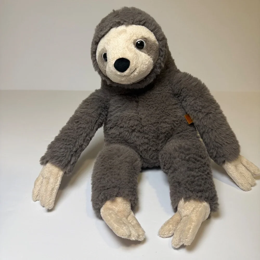 Steiff Sanny Sloth Teddy Bear Soft Cuddly Friends #056383